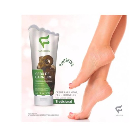 Creme Hidratante Sebo de Carneiro Tradicional Fashion 200ml - Incolor
