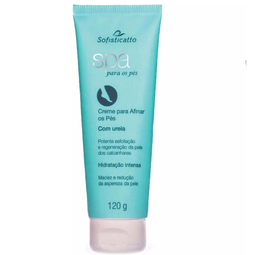 Creme Para Afinar os Pés Spa Com Uréia 120g - Sofisticatto