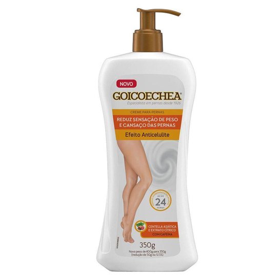 Creme para as Pernas Goicoechea - Centella Asiática e Extratos Cítricos 350g - Incolor