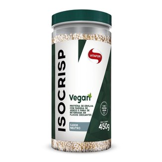 Crisp de Proteína Vegetal Isocrisp Vegan 450g - Vitafor