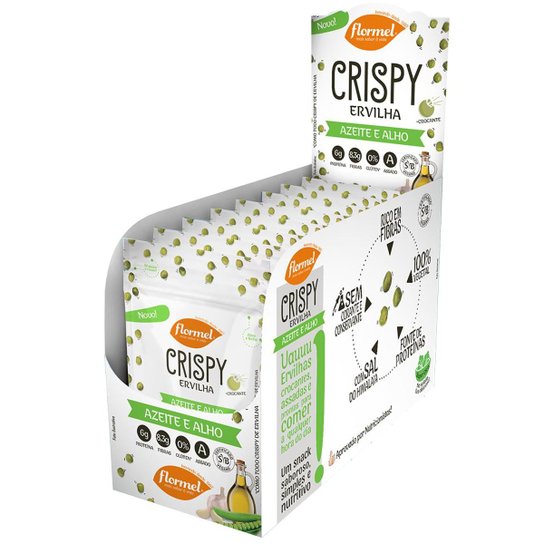 Crispy De Ervilha Flormel Display 280g -