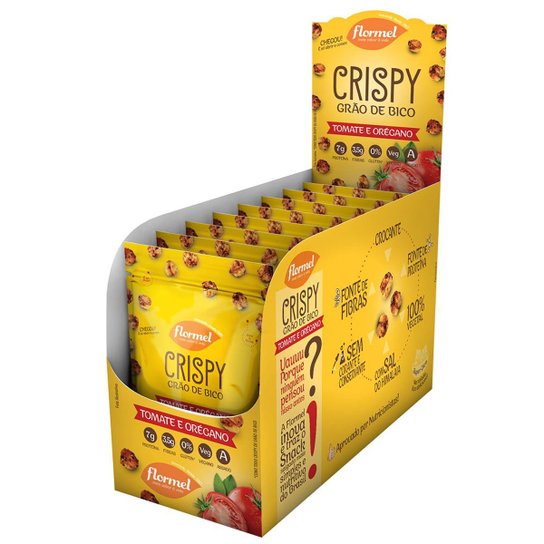 Crispy De Grão De Bico Flormel Display 240g -