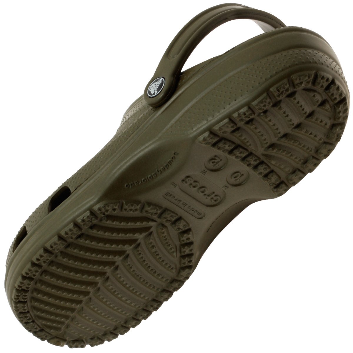 crocs verde escuro