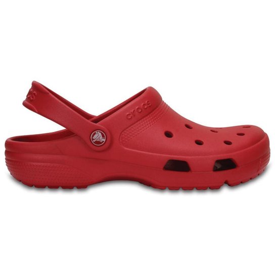 Crocs Coast Clog Pepper - Vermelho Menor preço em Crocs Coast Clog Pepper - Vermelho