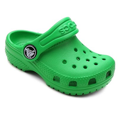 crocs verde neon