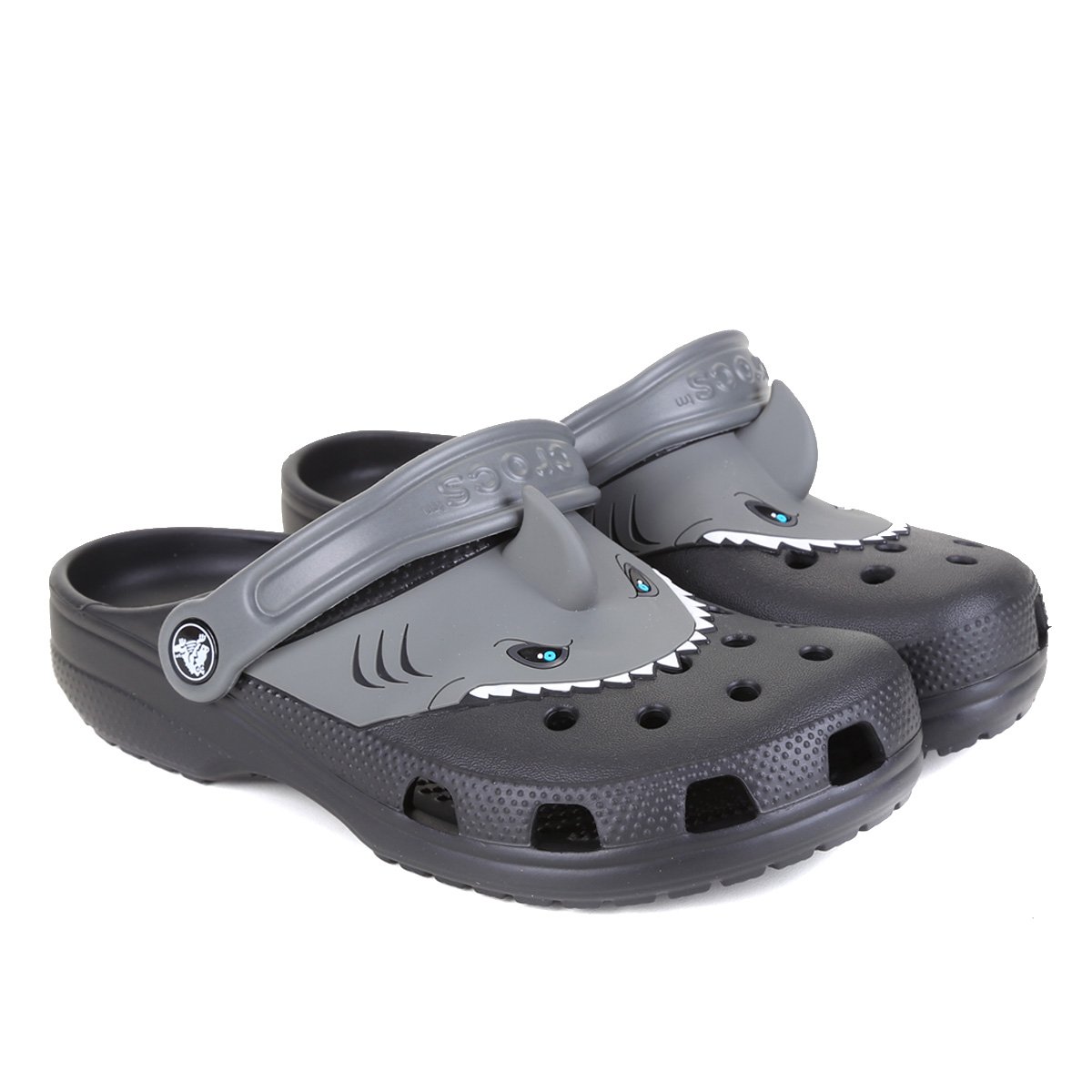 crocs shark clog