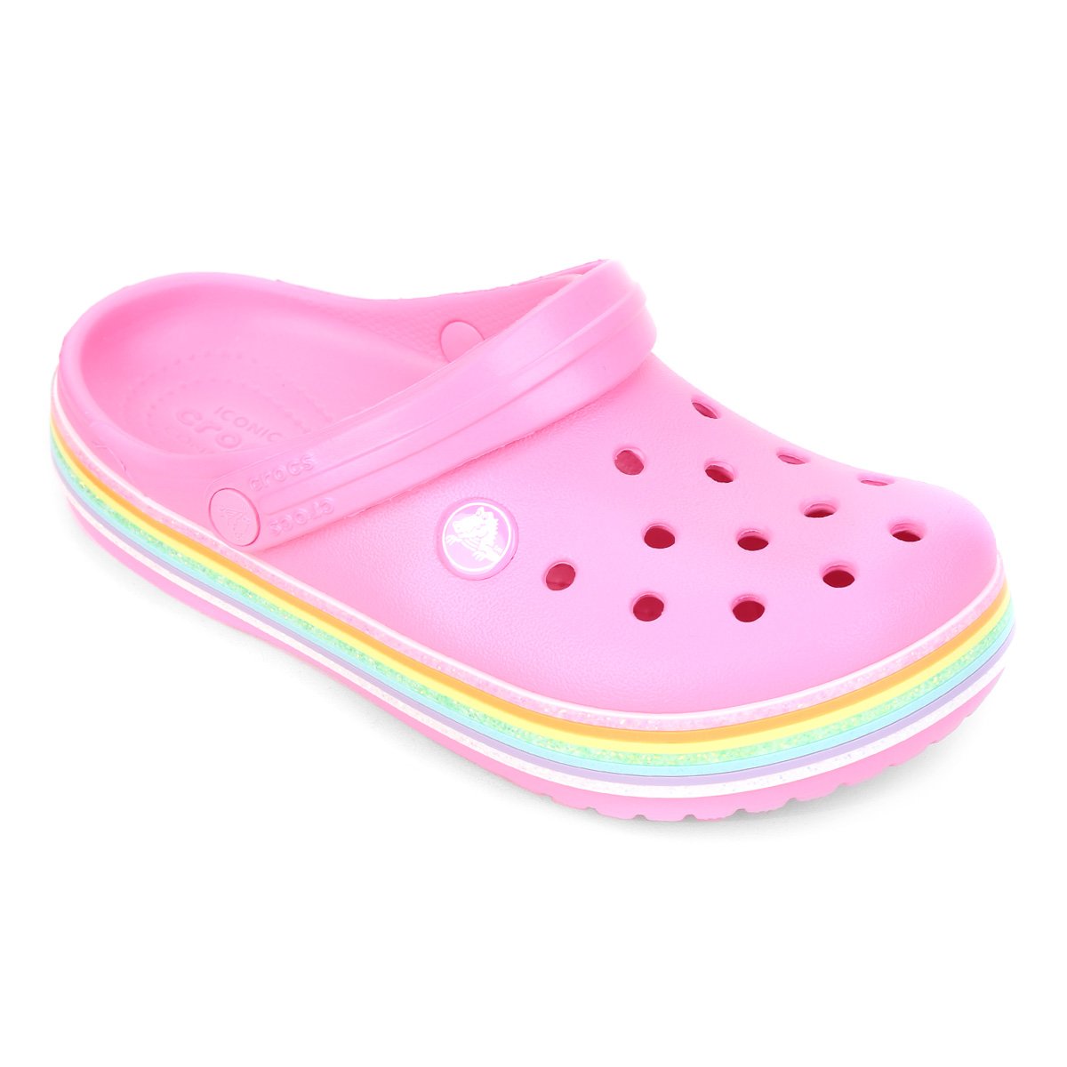 Crocs rainbow glitter clog Clearance