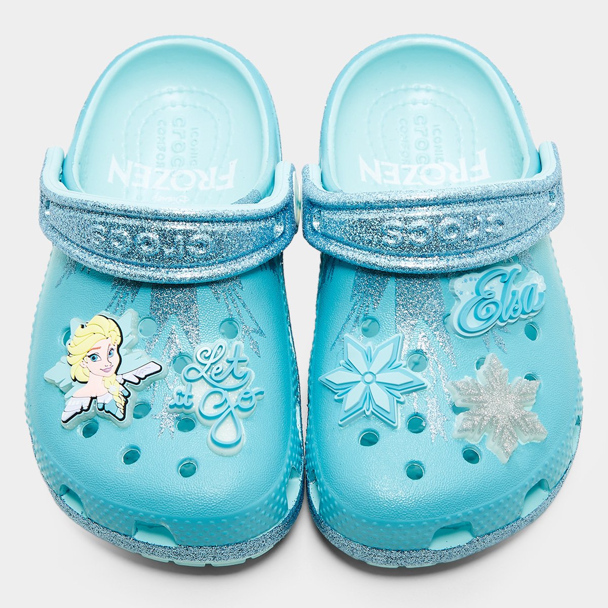 Crocs Infantil Frozen Menina - 5