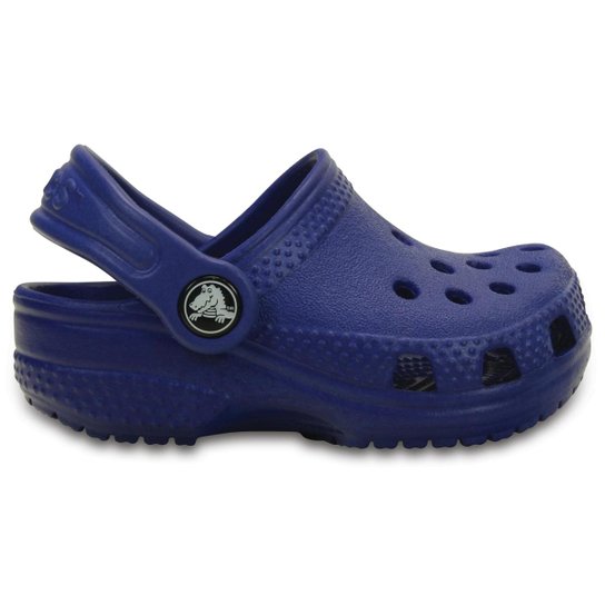 Crocs Infantil Littles Clog Masculino - Azul Menor preço em Crocs Infantil Littles Clog Masculino - Azul