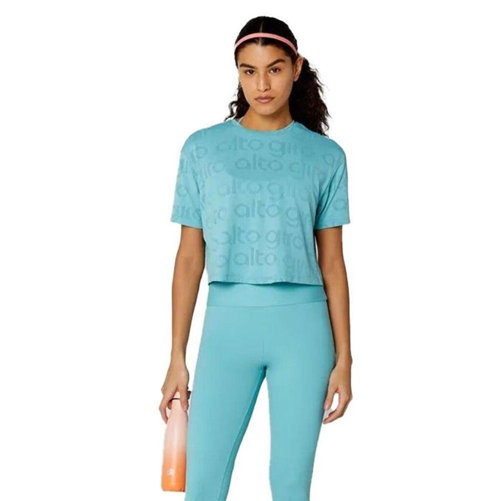 Cropped Alto Giro Mesh Feminino
