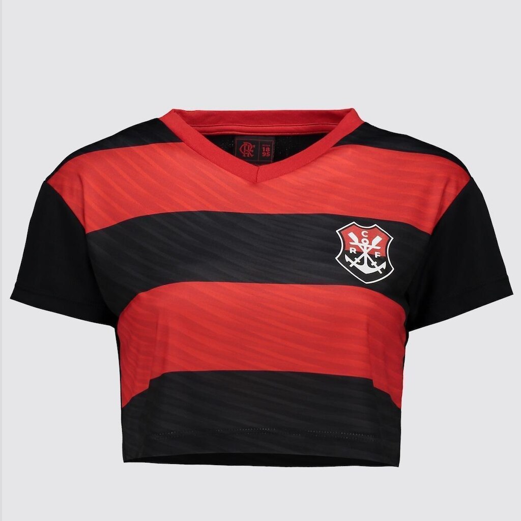 Cropped Braziline Flamengo Movimentar Feminina