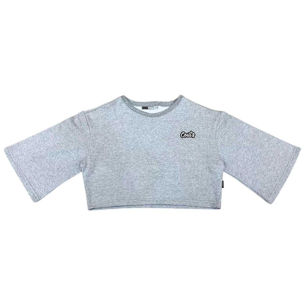 Cropped Couts Clothing Feminino - Cinza