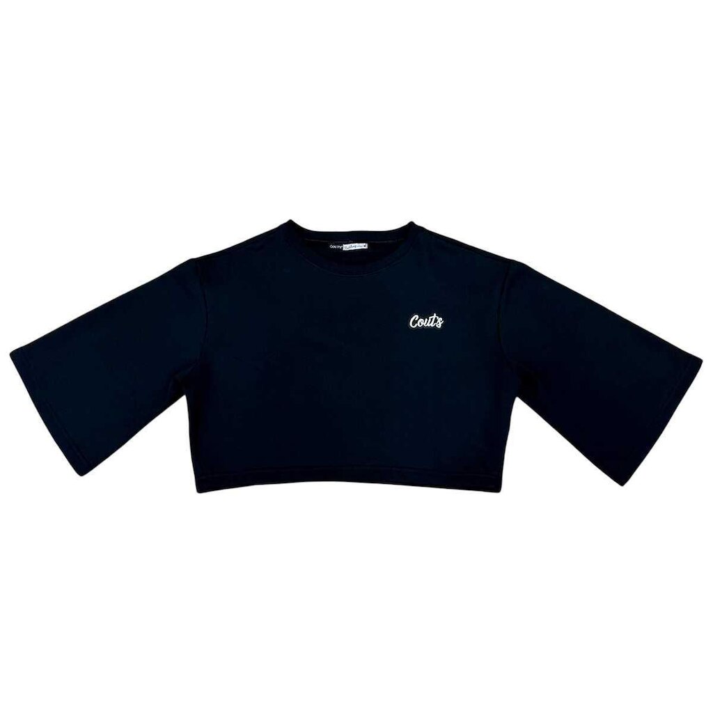Cropped Couts Clothing Feminino - Preto