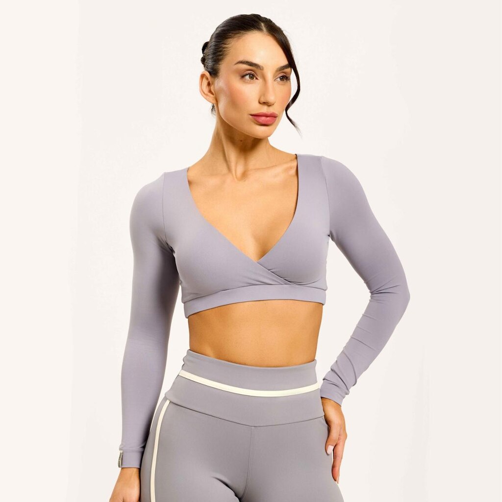 Cropped Dois Lados Poliamida Soft Com Bojo Donna Carioca
