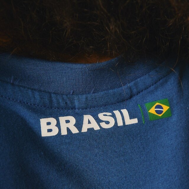 Cropped Feminino Brasil Agua Azul Licenciado