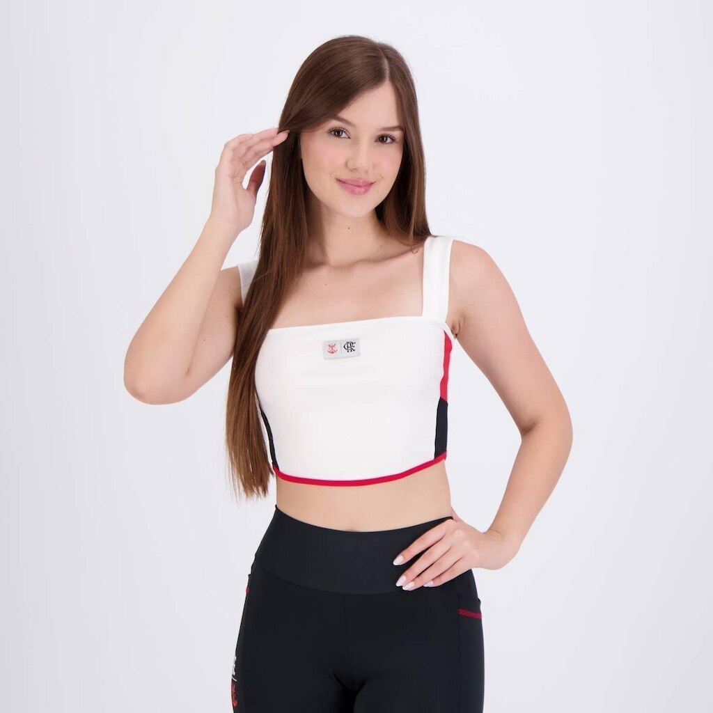 Cropped Flamengo Cintilar Feminina