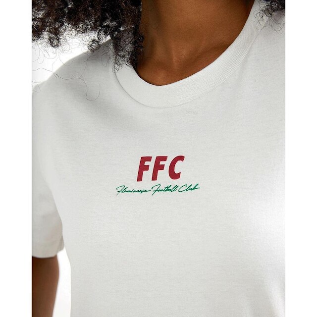 CROPPED FLUMINENSE CENARIO FEMININO BRANCO/GG - Branco | Netshoes