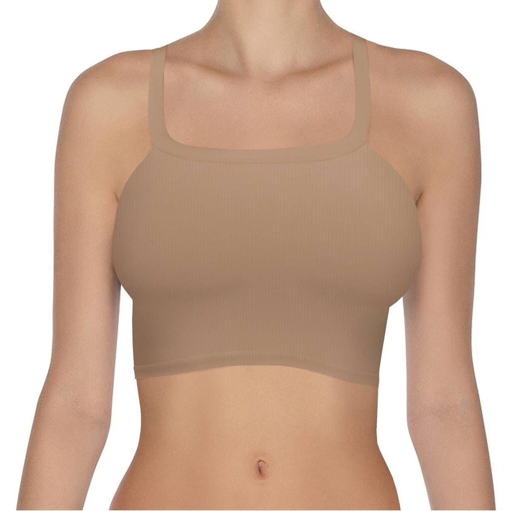 Cropped Hanes Multi-Way 5771 Chocolate - M