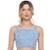 Cropped Jeans Feminino Malu Claro - Azul Claro