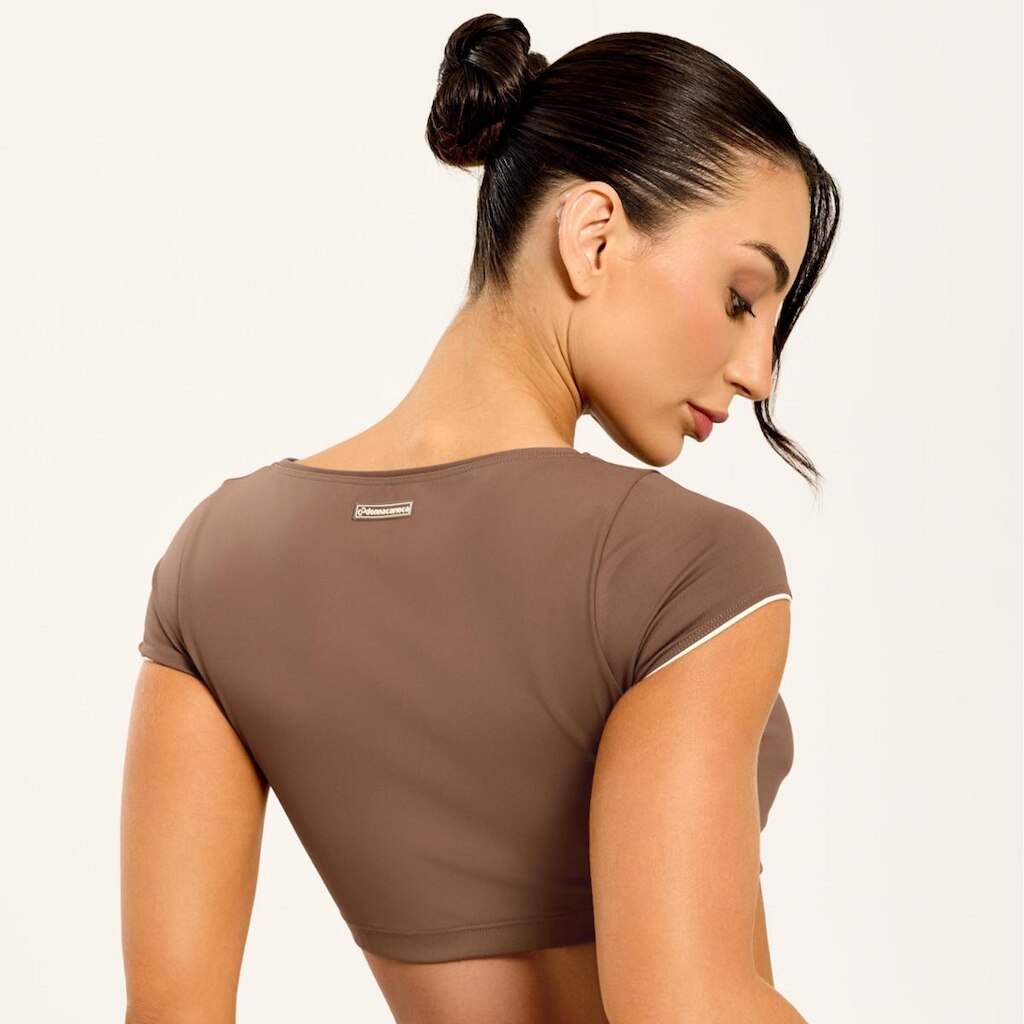 Cropped Ladder Poliamida Com Bojo Donna Carioca