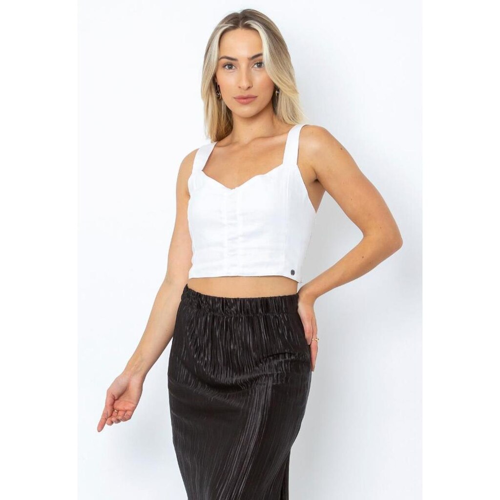 Cropped Linho Feminino Le Julie