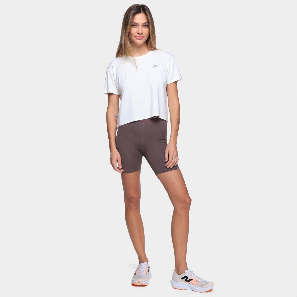 Cropped New Balance Drapey Feminino - 3