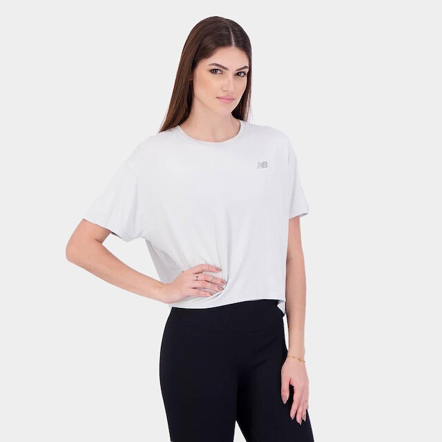 Cropped New Balance Drapey Feminino