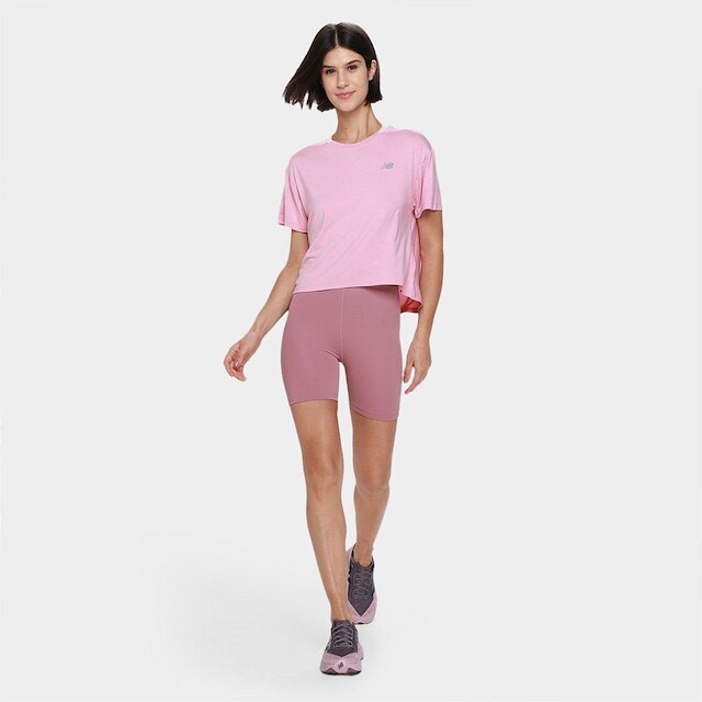 Cropped New Balance Drapey Feminino
