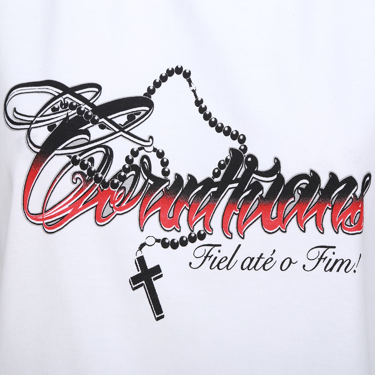 Cropped Oversized Corinthians Feminino - 3