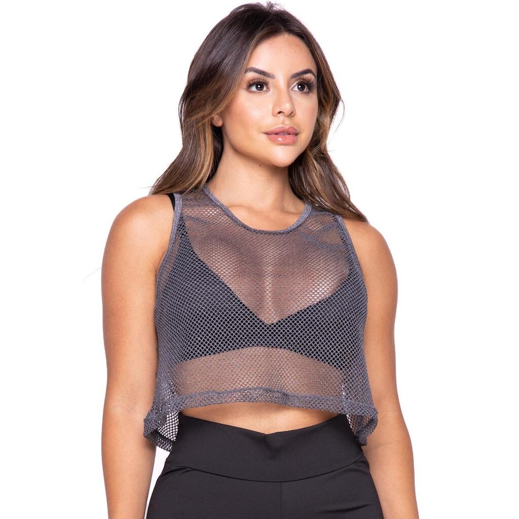 Cropped Regata Bravaa Store Telinha Curta 094