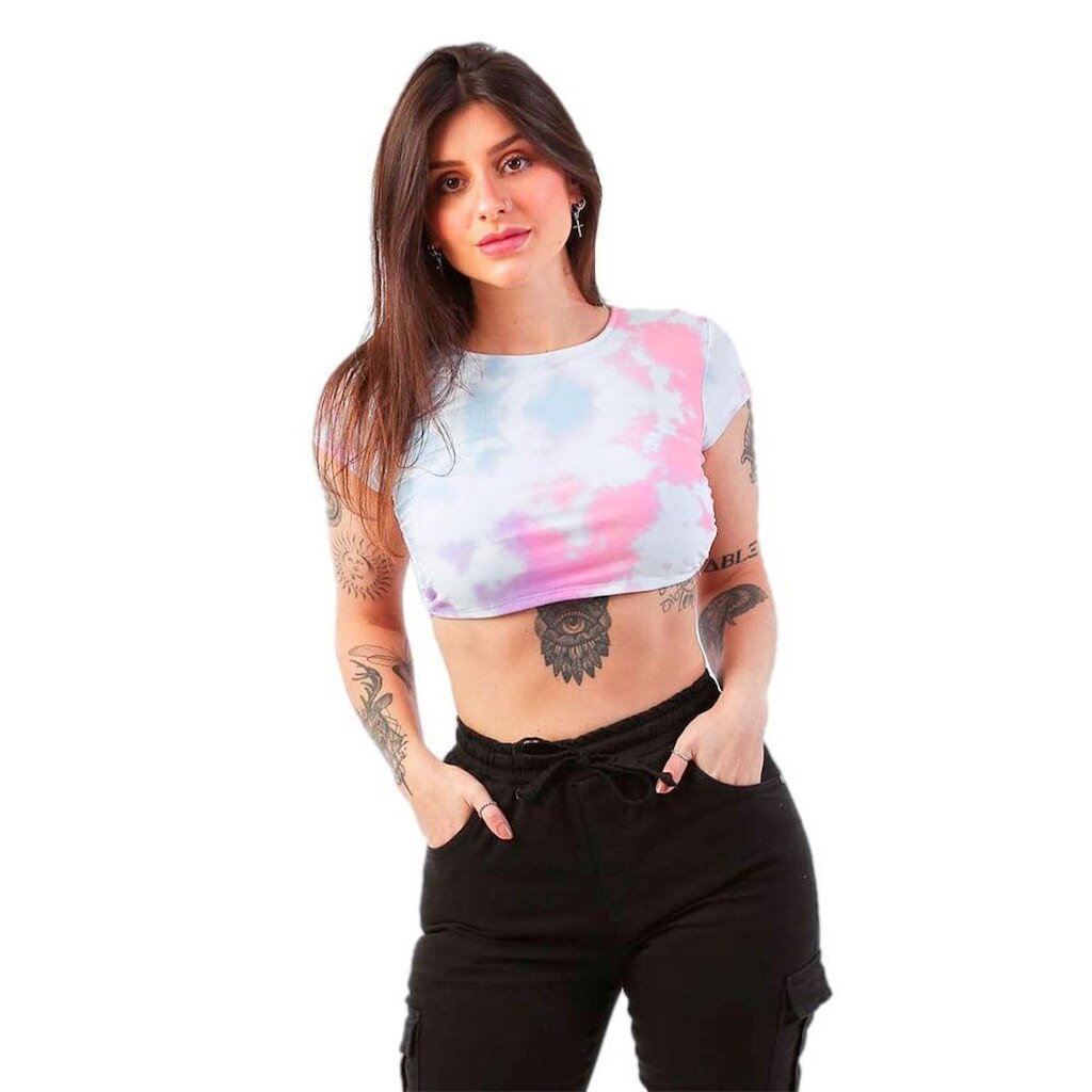 Cropped Riu Kiu Tie Dye Riu Kiu