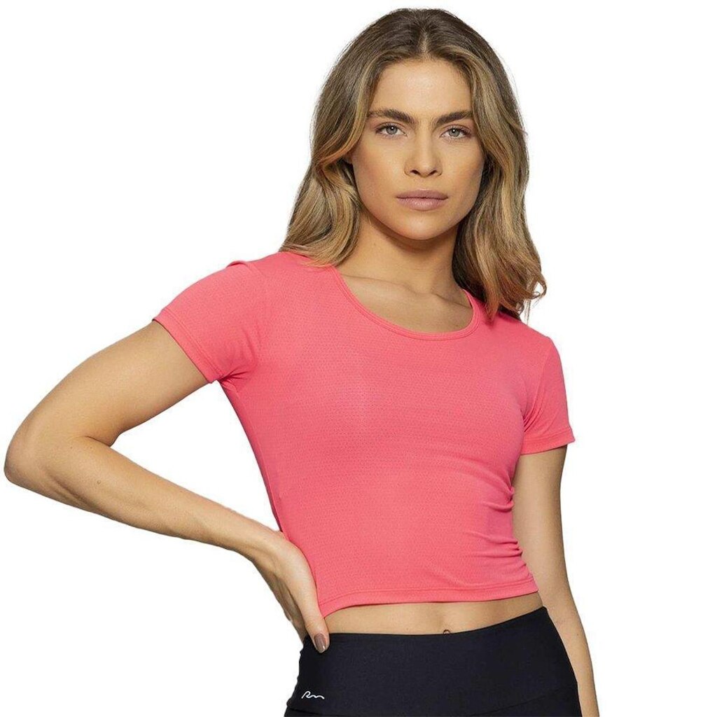 Cropped Run More Fenda Essencial Feminino