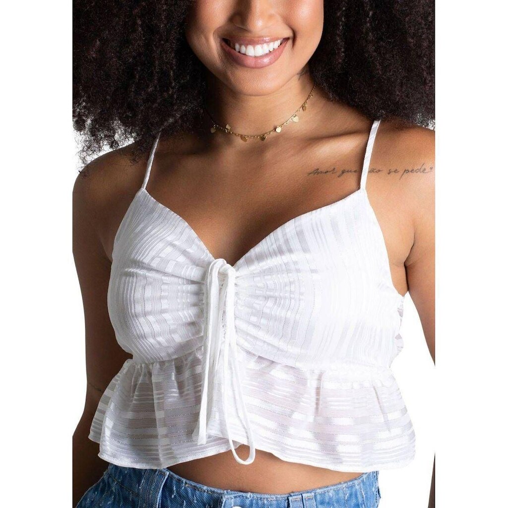 CROPPED SERENA - OFF WHITE G