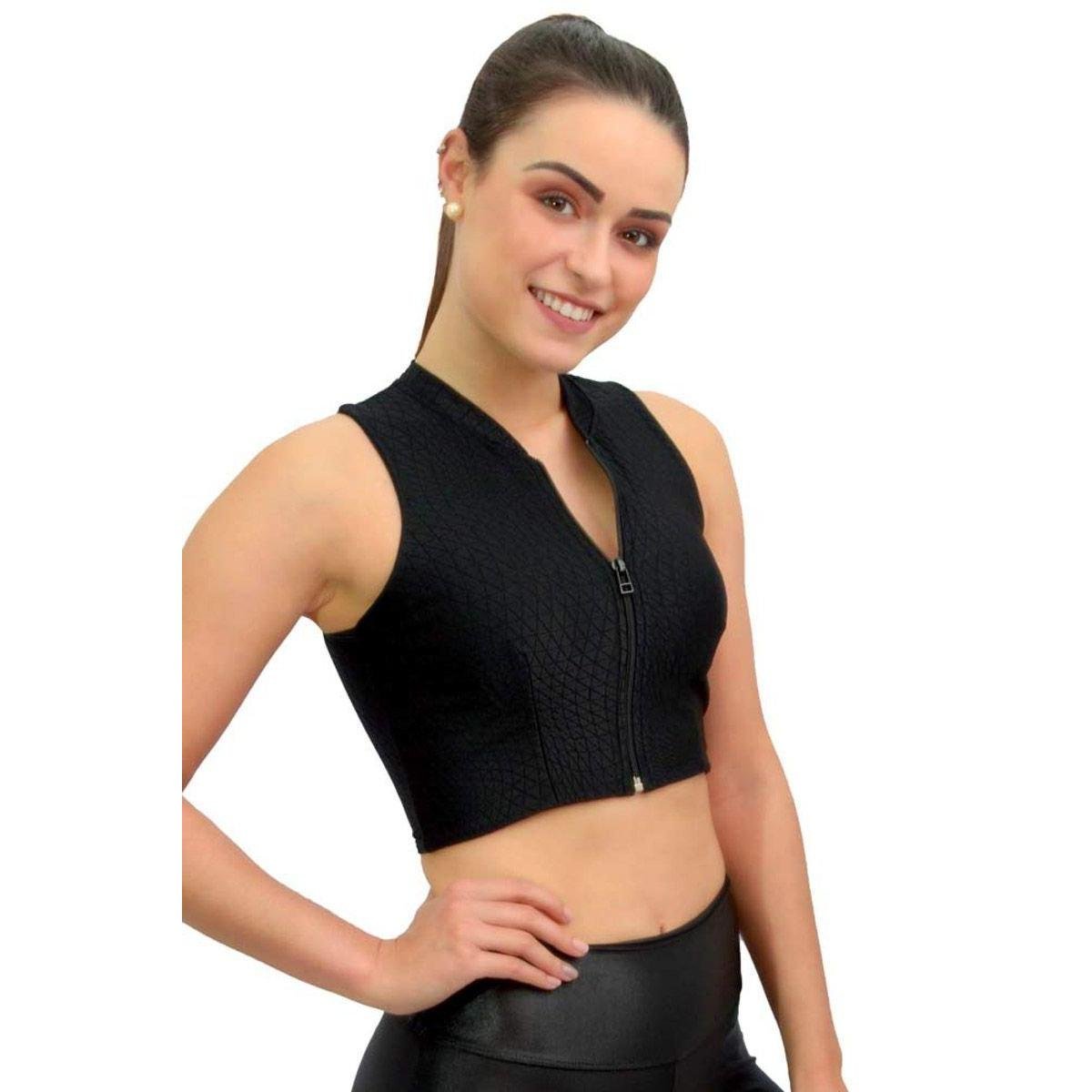crop zipper