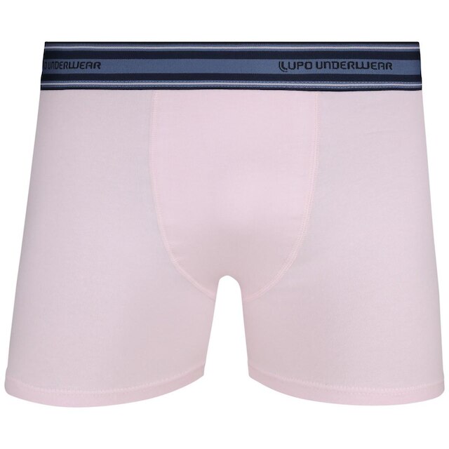 Cueca Boxer Adulto Algodão - Lupo - Rosa | Netshoes