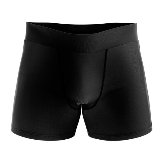 Cueca Boxer Adulto Microfibra Confort Cuecas Box - Preto Menor preço em Cueca Boxer Adulto Microfibra Confort Cuecas Box - Preto