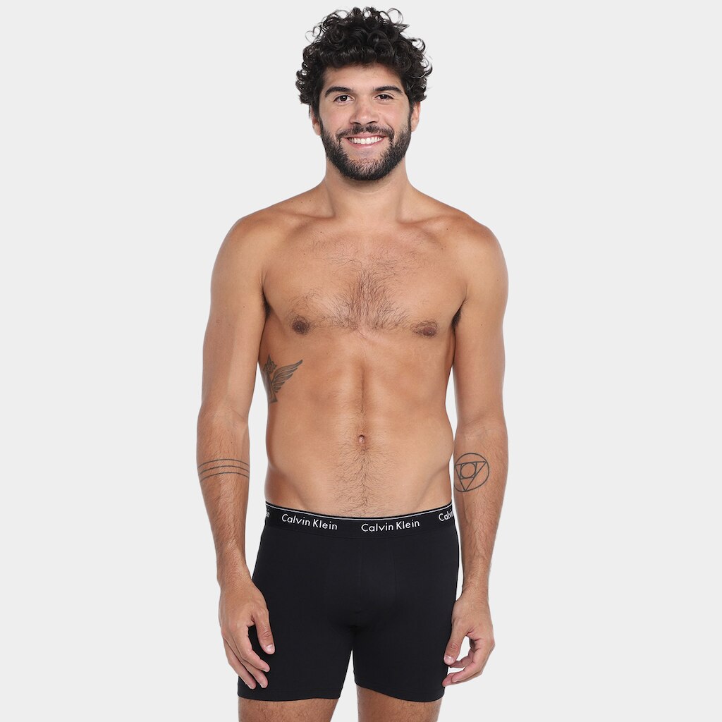 Cueca Boxer Calvin Klein Modern Cotton
