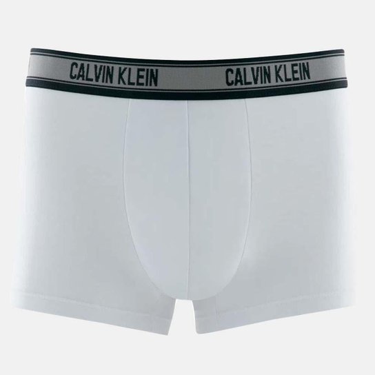 Cueca Boxer Calvin Klein Trunk Modal Branca - Branco Menor preço em Cueca Boxer Calvin Klein Trunk Modal Branca - Branco