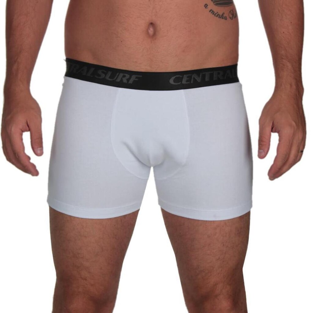 Cueca Boxer Central Surf - Branca Central Surf
