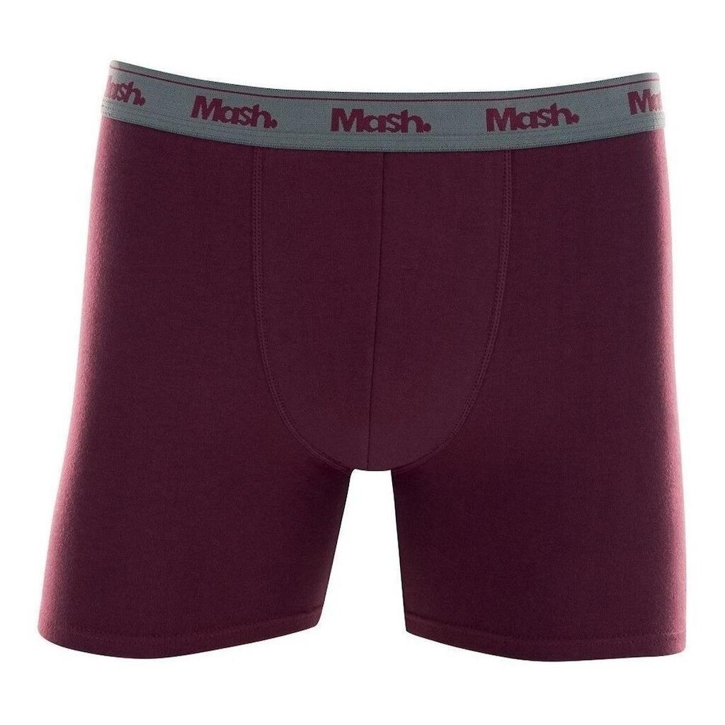 Cueca Boxer Cotton Longa - Mash