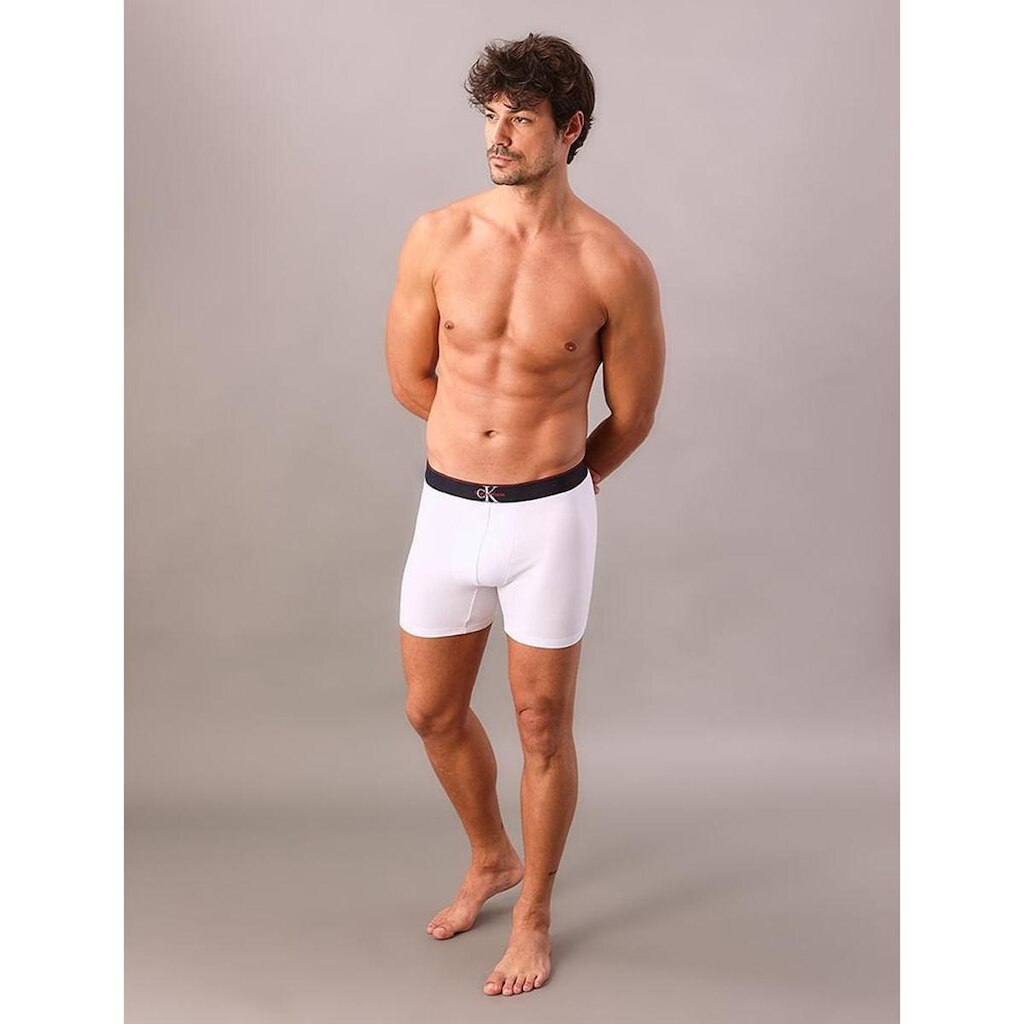 Cueca Boxer Cotton Monogram Calvin Klein Underwear