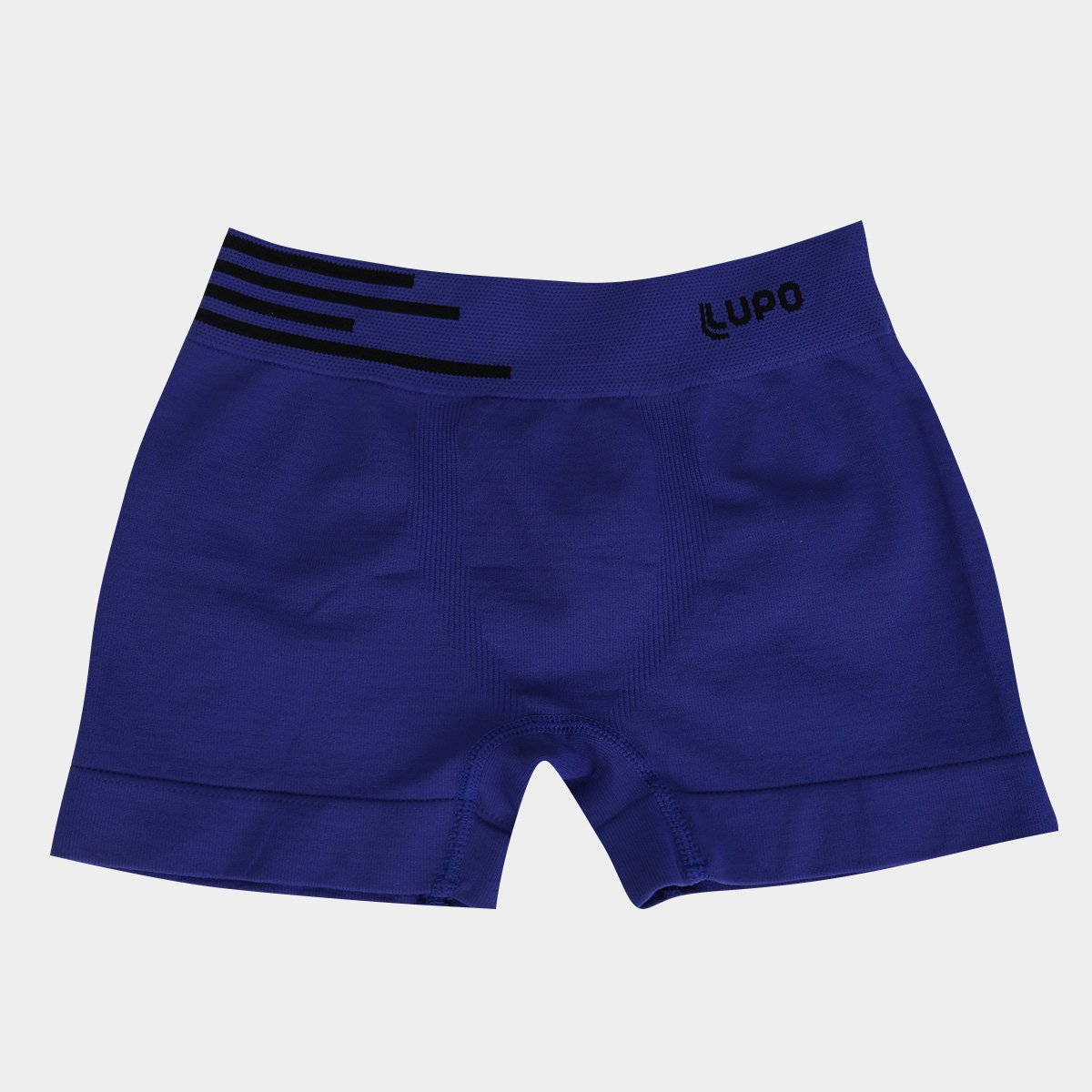 Cueca Boxer Infantil Lupo KM Microfibra Lisa Menor preço em Cueca Boxer Infantil Lupo KM Microfibra Lisa