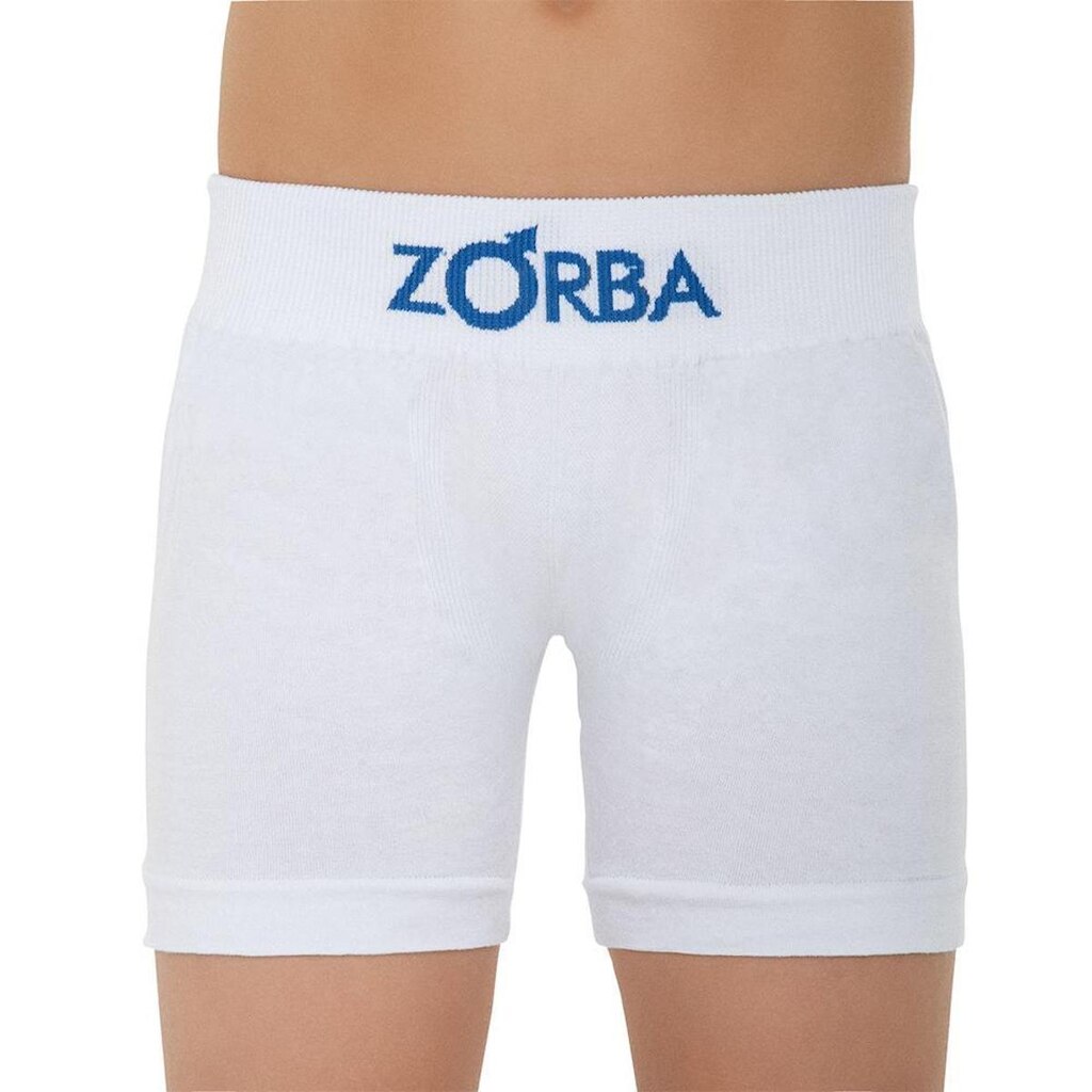 Cueca Boxer Infantil Zorba Seamless Algodão Boys 678 P/G