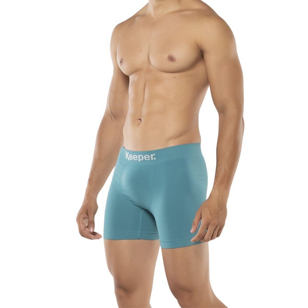 Cueca Boxer Keeper Microfibra Sem Costura Toque Macio Masculina