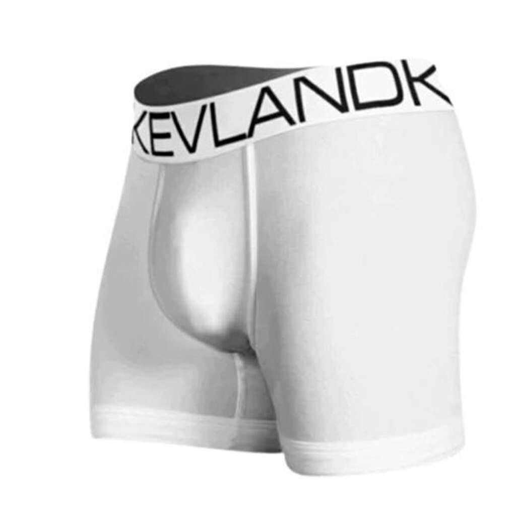Cueca Boxer Kevland Microfibra Branca