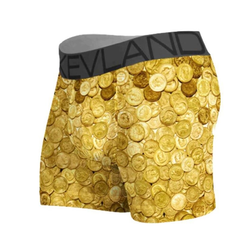 Cueca Boxer Kevland Moedas de Ouro