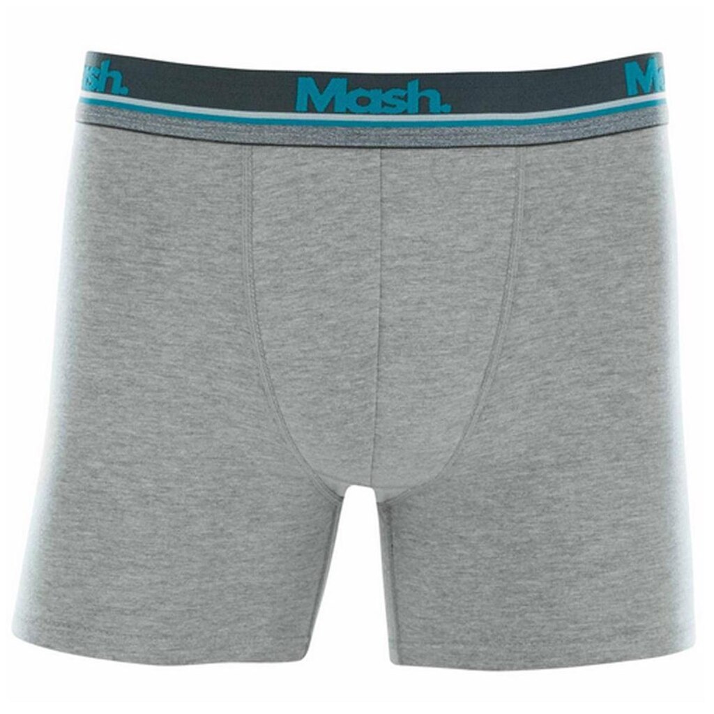 Cueca Boxer Longa Cotton Tamanhos Especiais Mash 170.47