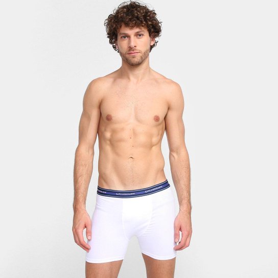 Menor preço em Cueca Boxer Lupo AM - Branco