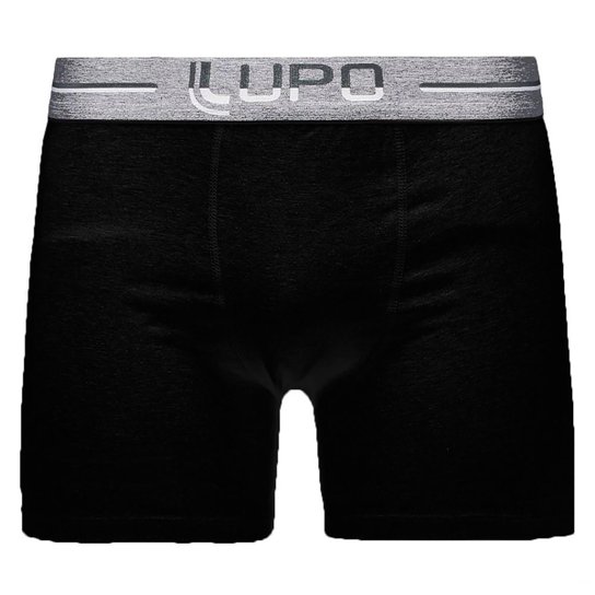 Cueca Boxer Lupo Elastano - Preto+Grafite é ruim? Cueca Boxer Lupo Elastano - Preto+Grafite é boa?