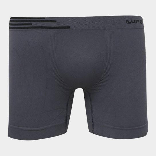Cueca Boxer Lupo Sem Costura Masculina - Grafite é ruim? Cueca Boxer Lupo Sem Costura Masculina - Grafite é boa?